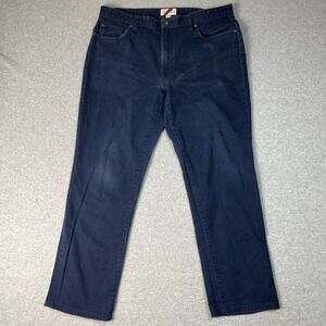 Best Made Co Jeans Mens 36x29 Blue Straight Denim Dark Cotton Blend Mid Rise